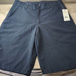 Chaps Navy Performance Shorts, Boys Size 16 Regular, Adjustable Waist, NWT